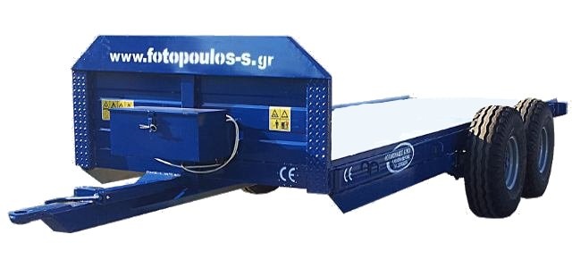 Συρόμενη διαξονική πλατφόρμα. Τρέιλερ.