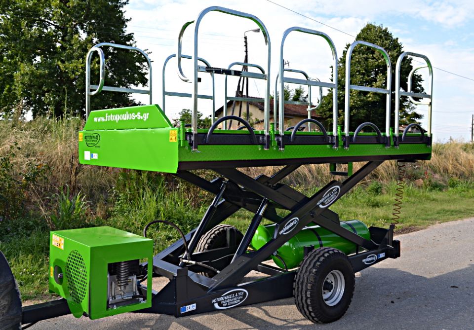 Σκάλα υδραυλικής ανύψωσης για δέντρα